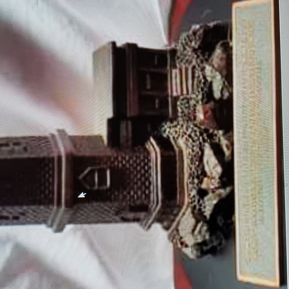 Heavy Bronze Type Lighthouse with Scripture